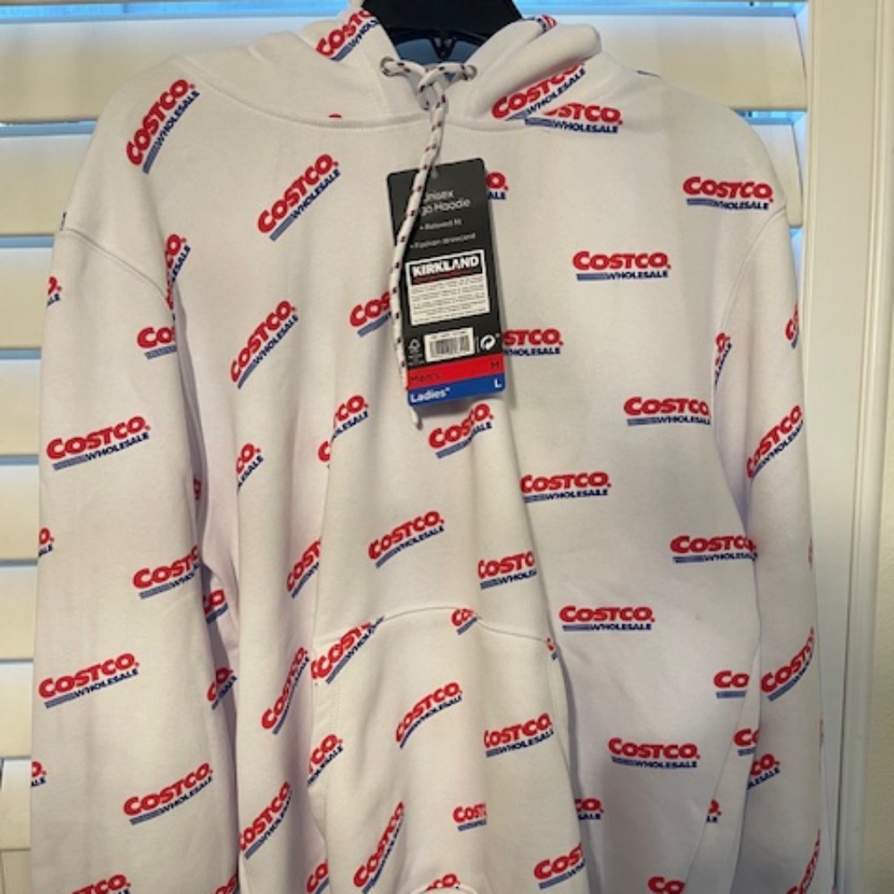 Costco Wholesale Logo Hoodie--Unisex--Mens M / Ladies L--New w/Tags